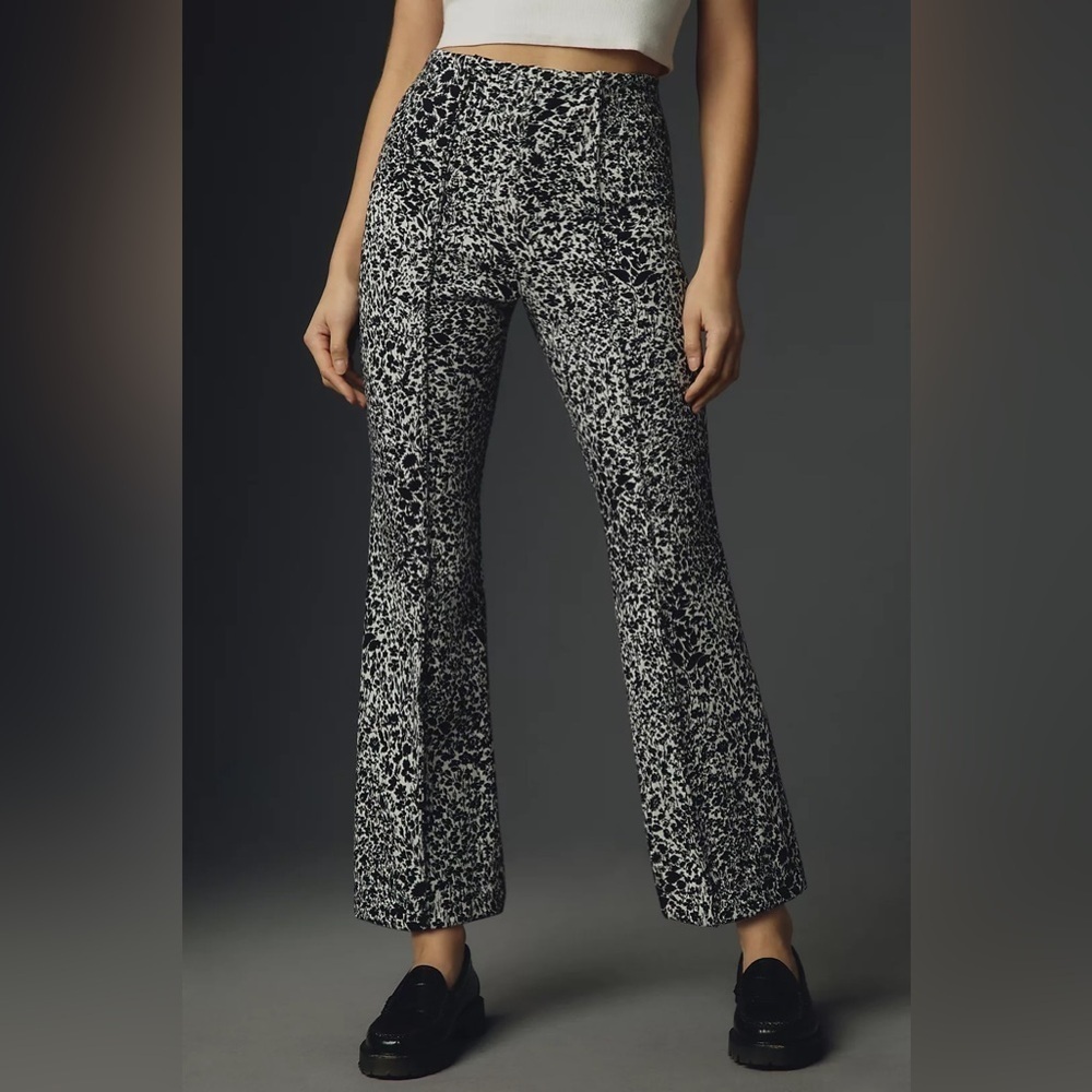 NWT Size XS - The Margot Kick-Flare Cropped Pants by Maeve